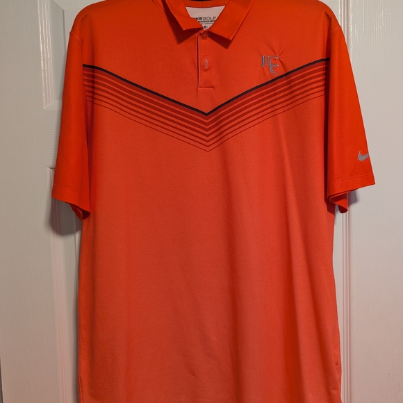 Nike Men's Orange Polo Shirt - Picture 1 of 1
